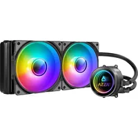 Azza LCAZ-240C-ARGB Computer-Kühlsystem Prozessor Flüssigkeitskühlung 12 cm Schwarz