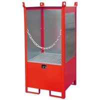 Bauer Südlohn Fass-Stapelpalette FSP-1 G, lackiert, Feuerrot