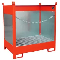 Bauer Südlohn Fass-Stapelpalette FSP-2 G, lackiert, Feuerrot