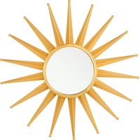 Beliani Wandspiegel, Gold,