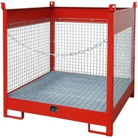 Bauer Südlohn Fass-Stapelpalette FSP-4 D, lackiert, Feuerrot