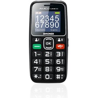 Brondi Amico Unico (32 GB, Schwarz, Dual SIM, 2G),