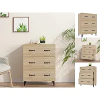 VidaXL Sideboard Sonoma-Eiche 69,5x34x90 cm Holzwerkstoff