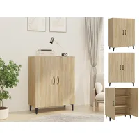VidaXL Sideboard Sonoma-Eiche 70x34x90 cm Holzwerkstoff