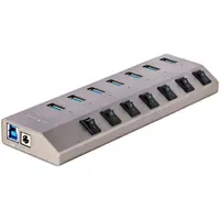 Startech Hub mit Einzelschaltern pro Port, USB 3.0 (5Gbps)