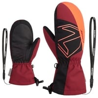 Ziener Fäustlinge LAVALINO AS(R) AW MITTEN rot 7,5