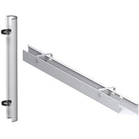 Geramöbel Flex Kabelwannen-Set 160,0 cm silber