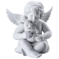Rosenthal Arzberg Engel mit Hase Weiss Matt 14 cm