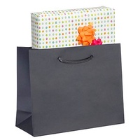 Vp 25 VP Papier-Tragetaschen anthrazit 25,0 x 20,0 cm