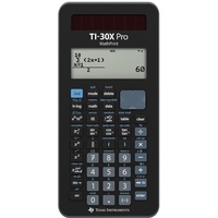 Texas Instruments TI-30X Pro Mathprint Schulrechner (4-zeiliges hochauflösendes Display,