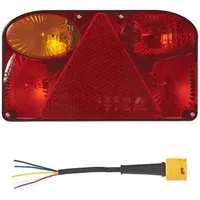 PRO PLUS Ruckleuchte 6 Funktionen 237x137mm links