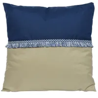 MARELIDA Outdoor Kisssen Gartenkissen L: 44cm in blau, beige