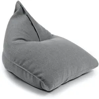 Mokebo Outdoorsitzsack, Grau, 110x105x110 cm, Oeko-Tex®, Wohnzimmer, Hocker, Sitzsäcke,