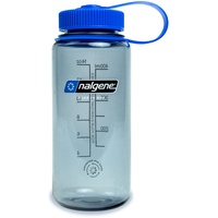 Nalgene Wide Mouth Sustain Trinkflasche 473ml grau