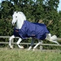 Bucas Therapy Turnout 50g - Navy/Orange, 115