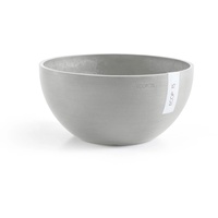 Ecopots Pflanztopf Brussels Weißgrau 30 cm x 14 cm