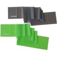 Donic Schildkröt Fitnessbänder Grün-Anthrazit 2,00 m