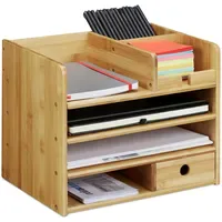 Relaxdays Schreibtisch-Organizer, (A4)