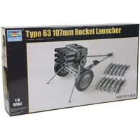 Trumpeter 1/6 PLA Typ 63, 107 mm Raketenwerfer