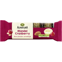 Alnatura Bio Fruchtriegel Mandel Cranberry 75,0 g