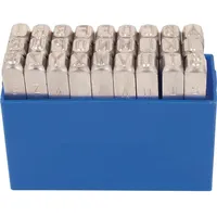 Kukko Schlagbuchstabensatz 331 27-tlg.Großbuchstaben A-Z Schrift-H.2mm in Ku.-Box