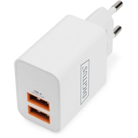 Digitus USB-Ladegerät 2x USB-A 15.5W weiß (DA-10061)