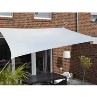 Floracord Sonnensegel Rechteckig wasserabweisend 400 cm x 300 cm