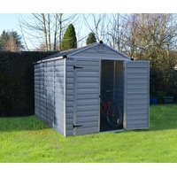 CANOPIA Palram Skylight Shed Dark Grau Bundle Gerätehäuser, 305,5x185,5x217