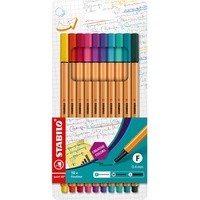 Stabilo point 88 - 10er Pack - Sonderfarben