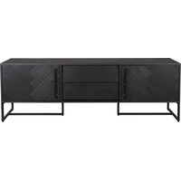 Dutchbone Sideboard CLASS LOW BLACK von Dutchbone