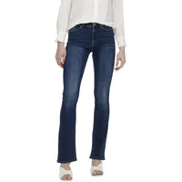 Only Damen Onlblush Mid Flared Dnm Tai021 Noos Jeans,