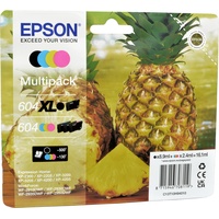 Epson Tinte 604XL schwarz/604 farbig Multipack (C13T10H94010)