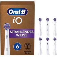 Oral B iO Radiant Aufsteckbürste weiß 6 St.