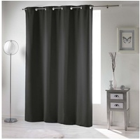 Dynamic24 Vorhang 135x240cm anthrazit blickdicht
