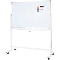 MCW Whiteboard MCW-C85, Magnettafel Memoboard Pinnwand, mobil rollbar inkl.