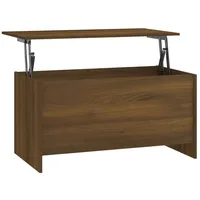VidaXL Couchtisch Braun Eichen-Optik 102x55,5x52,5 cm Holzwerkstoff