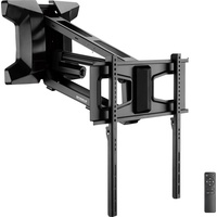 SpeaKa Professional SP-TVM-900 TV-Wandhalterung Geeignet für Curved-TV's, Mit Fernbedienung