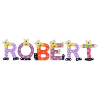 Playshoes Deko-Buchstaben "ROBERT" in bunt | Gr.: onesize
