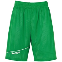 Kempa Reversible Basketballshorts Kinder grün/weiß 116