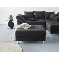 Collection AB Hocker »Innsbruck«, inklusive komfortablen Federkerns schwarz