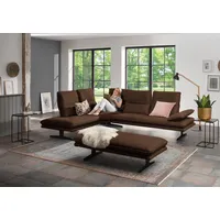 W.Schillig Ecksofa »broadway, Designsofa, toller Sitzkomfort, zeitlos, elegant, L-Form«,