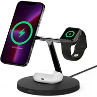 Belkin BoostCharge Pro Kabelloses Ladegerät mit MagSafe Schwarz
