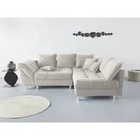 Collection AB Ecksofa Joseli, mit Zier- und Rückenkissen, komfortable