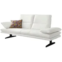 W.Schillig 2,5-Sitzer »broadway, Designsofa mit tollem Sitzkomfort«, Sitztiefenverstellung, Kopfteil-