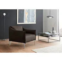 W.Schillig Cocktailsessel »sally«, mit Metallfüßen in Chrom glänzend
