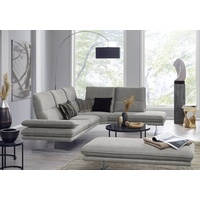 W.Schillig Ecksofa »broadway, Designsofa, mit tollem Sitzkomfort, L-Form«, Sitztiefenverstellung,