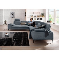 W.Schillig Ecksofa »valentinoo, Designsofa, elegant und bequem, L-Form«, (Set),