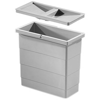 HAILO Inneneimer 1102449 mit Deckel 12 L 320x156x295 mm