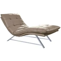 W.Schillig Relaxliege daily dreams Leder 75 x 91 x