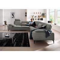 W.Schillig Ecksofa »valentinoo, Designsofa, elegant und bequem, L-Form«, (Set),
